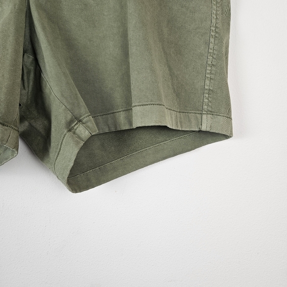 J. Crew 7" stretch chino short Size 20 NWT Green - Picture 2 of 6